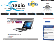 Tablet Screenshot of nexio.info
