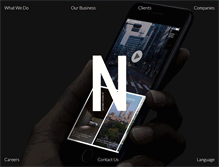 Tablet Screenshot of nexio.co.jp